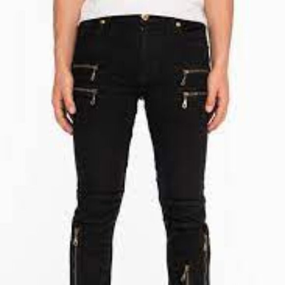 Diesel Jagger Denim Black Pants - Picture 1 of 11